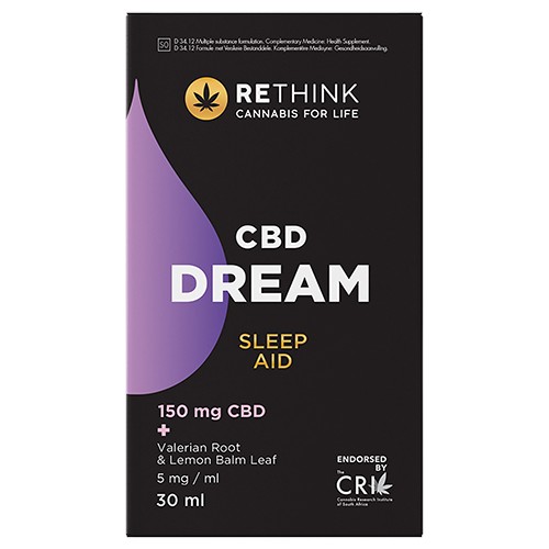 Rethink Cbd Dream Oil 150mg 30ml