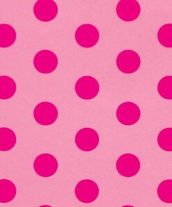 Pink & Cerise Dot Giftwrap (5m x 50cm)