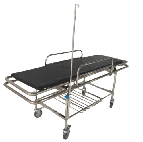 stainless steel stretcher adj backrest