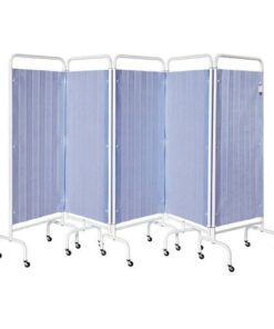 Mobile Bed Screen 5 Fold With Curtains Bd745oe74/5