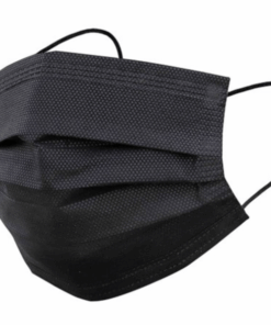 Face Mask Black (3 PLY – Box of 50)