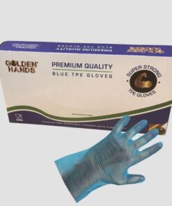 Golden Hands Tpe Gloves Blue