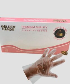 Golden Hands Tpe Gloves Clear