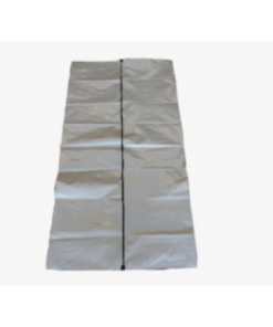 Cream Straight Zip + Handles 160 Micron - XXL