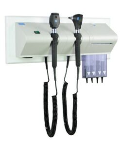 Wall Mounted otoscope, opthalmoscope ear speculum