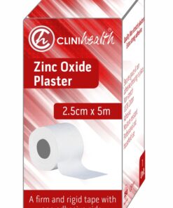Zinc oxide Plaster Tape 2.5 x 5 – Singles