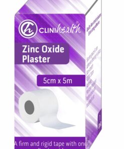 Zinc oxide Plaster Tape 5cm x 5 – Singles