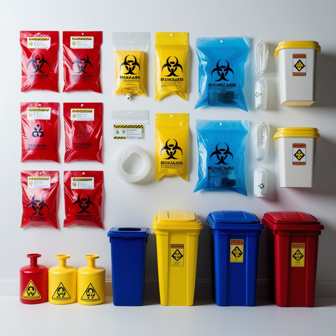 biohazard bag use