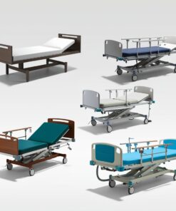 Hospital exam beds