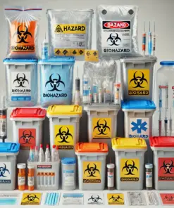 Biohazard Waste Bags Small
