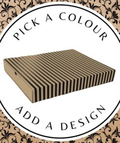 Design Matchbox (Shirt) – Brown Kraft 340 x 250 x 40mm