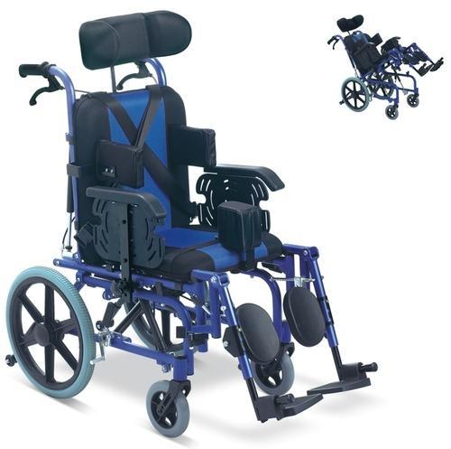 Aluminium Adapting Reclining Cerebral Palsy Wheelchair for Children - Image 4