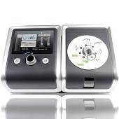 Alternative view of cpap machine