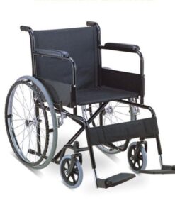 std wheelchair fixed arm & footrest