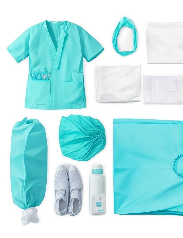 non woven Surgical isolation gown