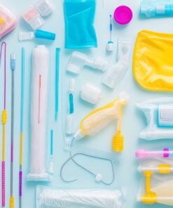 dynarex closed circuit foley catheter sterile tray 10/case 16 fr