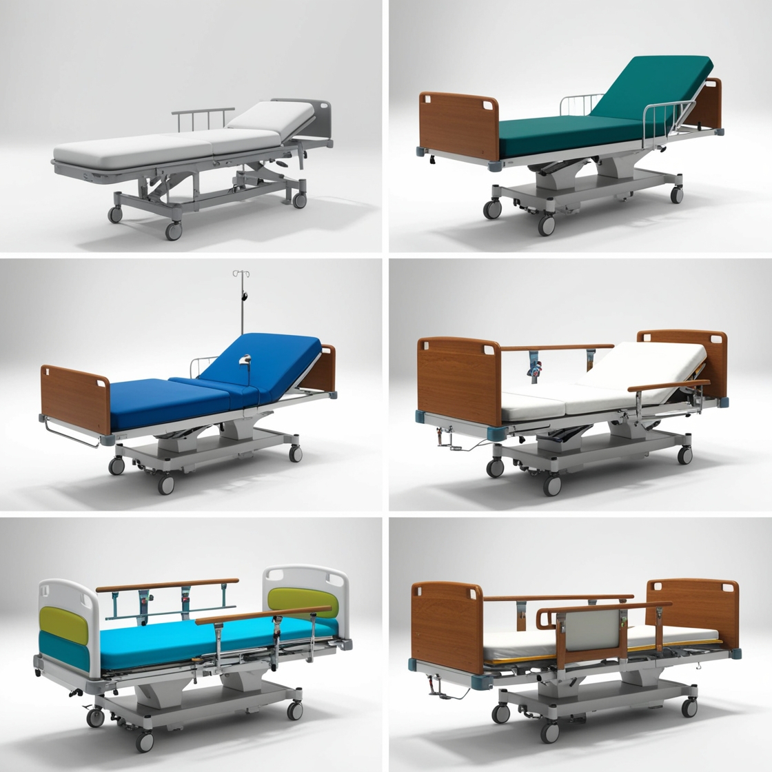 Doctor's checkup bed