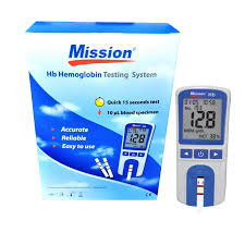 Hemoglobin Meter kit + pack of 50 strips