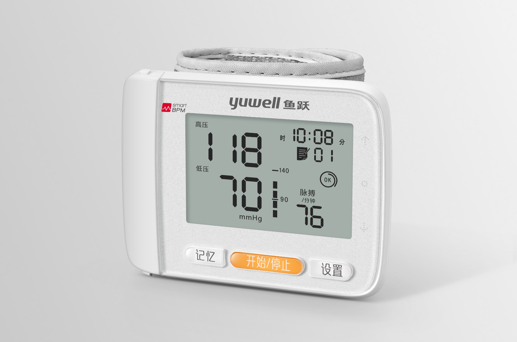 Basic Blood Pressure Yuwell YE8600A – Wrist Type