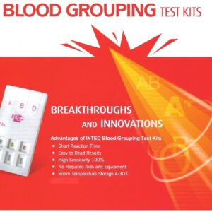 Blood Group Test Kit (Blood Type) - ABO & RHD (Combined)