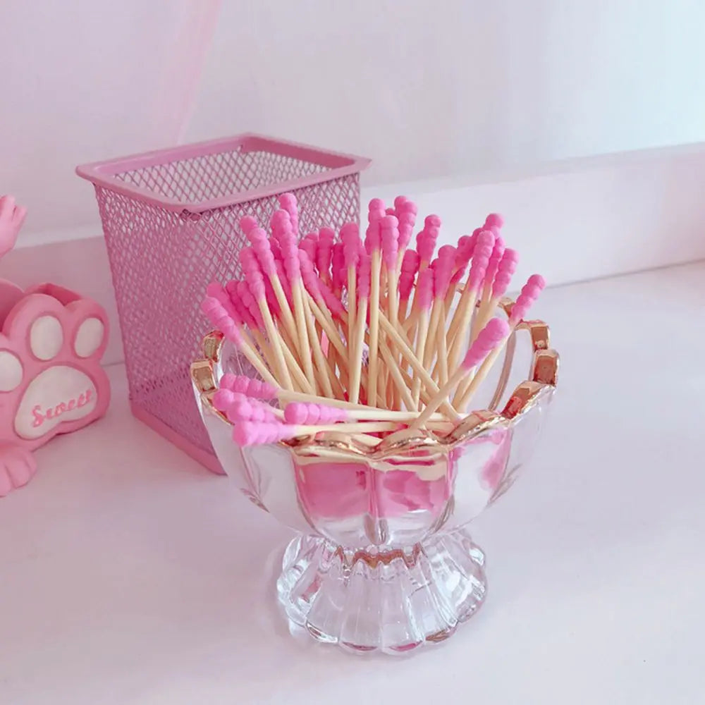 Alternative view of Pink Cotton Buds - Eco friendly