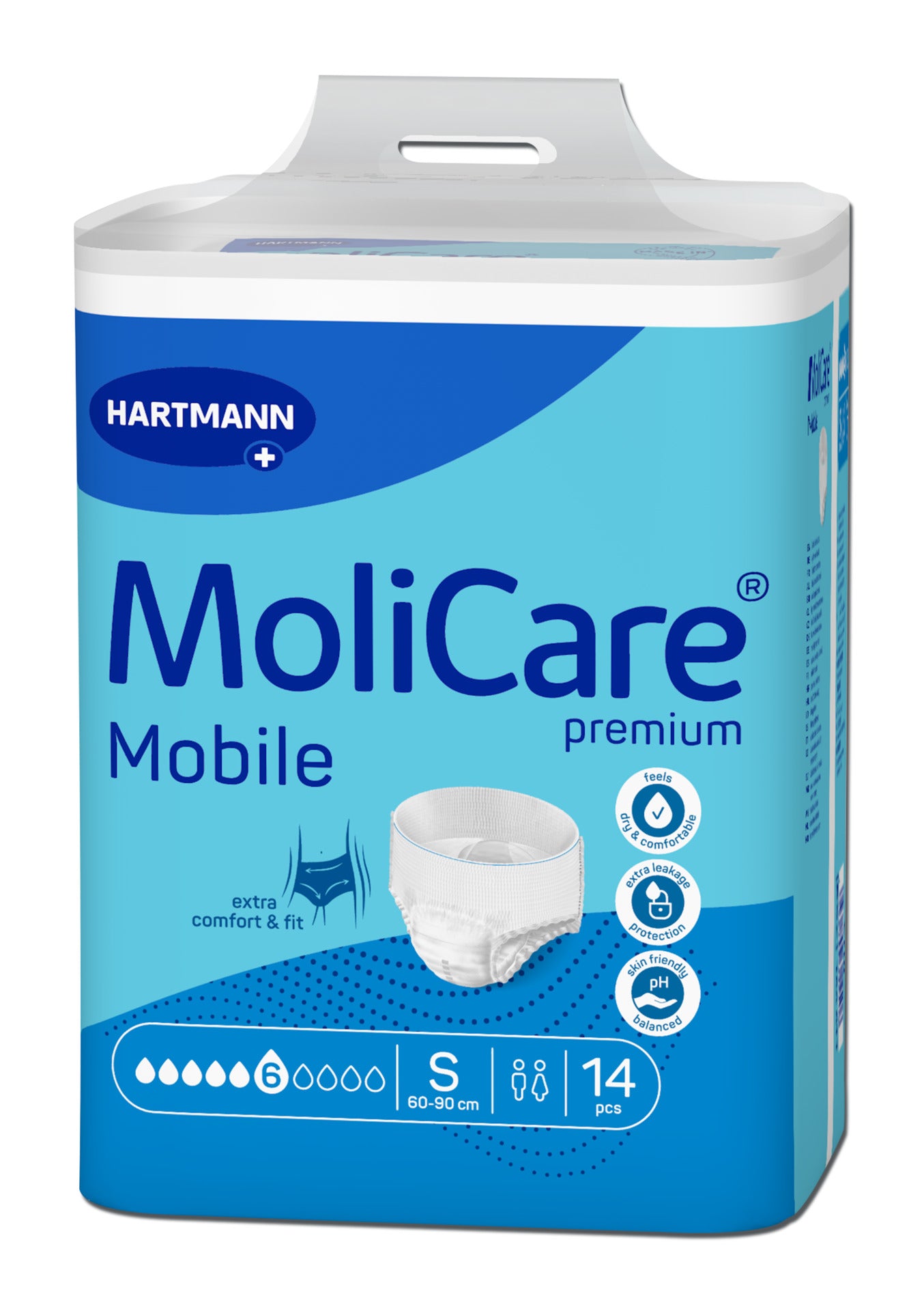 MoliCare Premium Mobile Pull-Ups 6 drops - 14 Pack - Image 2