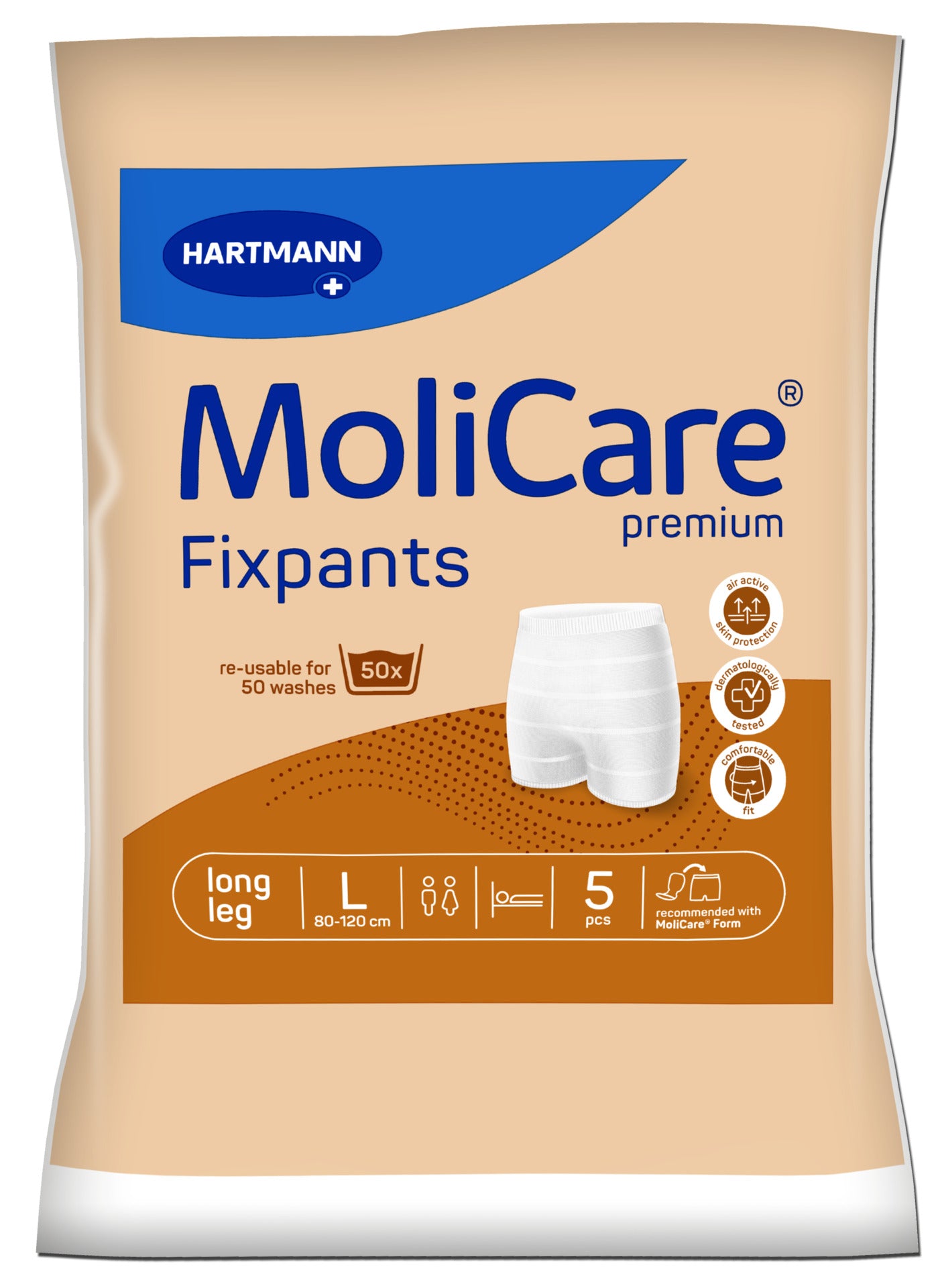 MoliCare Premium Fixpants Long Leg - Pack 5 - Image 3