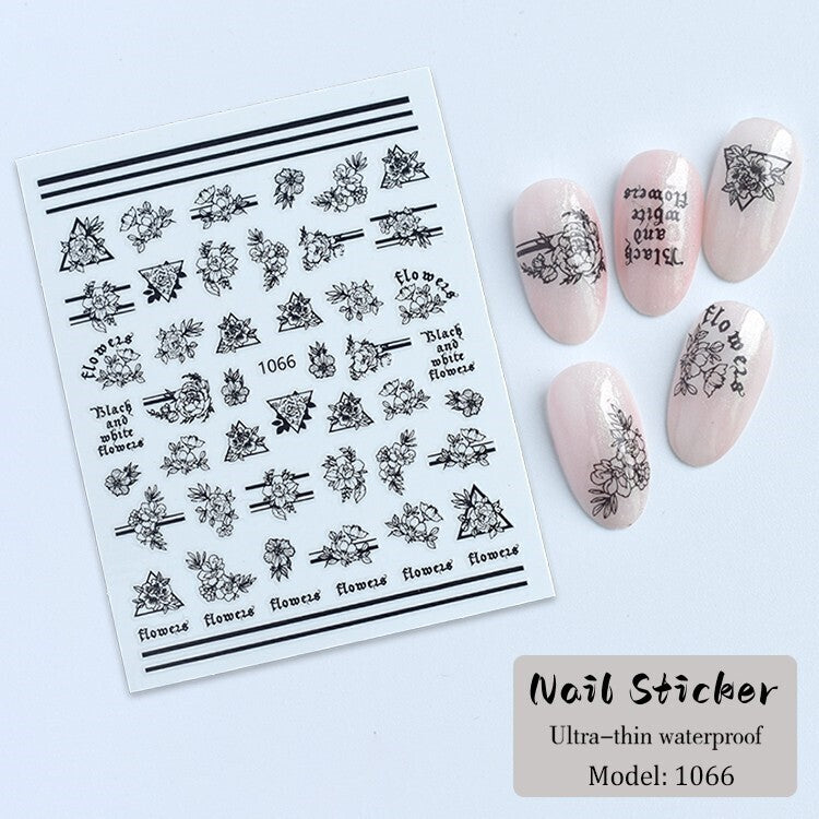 Alternative view of Nail Art Sticker - #1066
