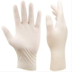Latex Examination Gloves – Powder-Free, 5.8g Weight (Minimum qty sold 10 boxes)