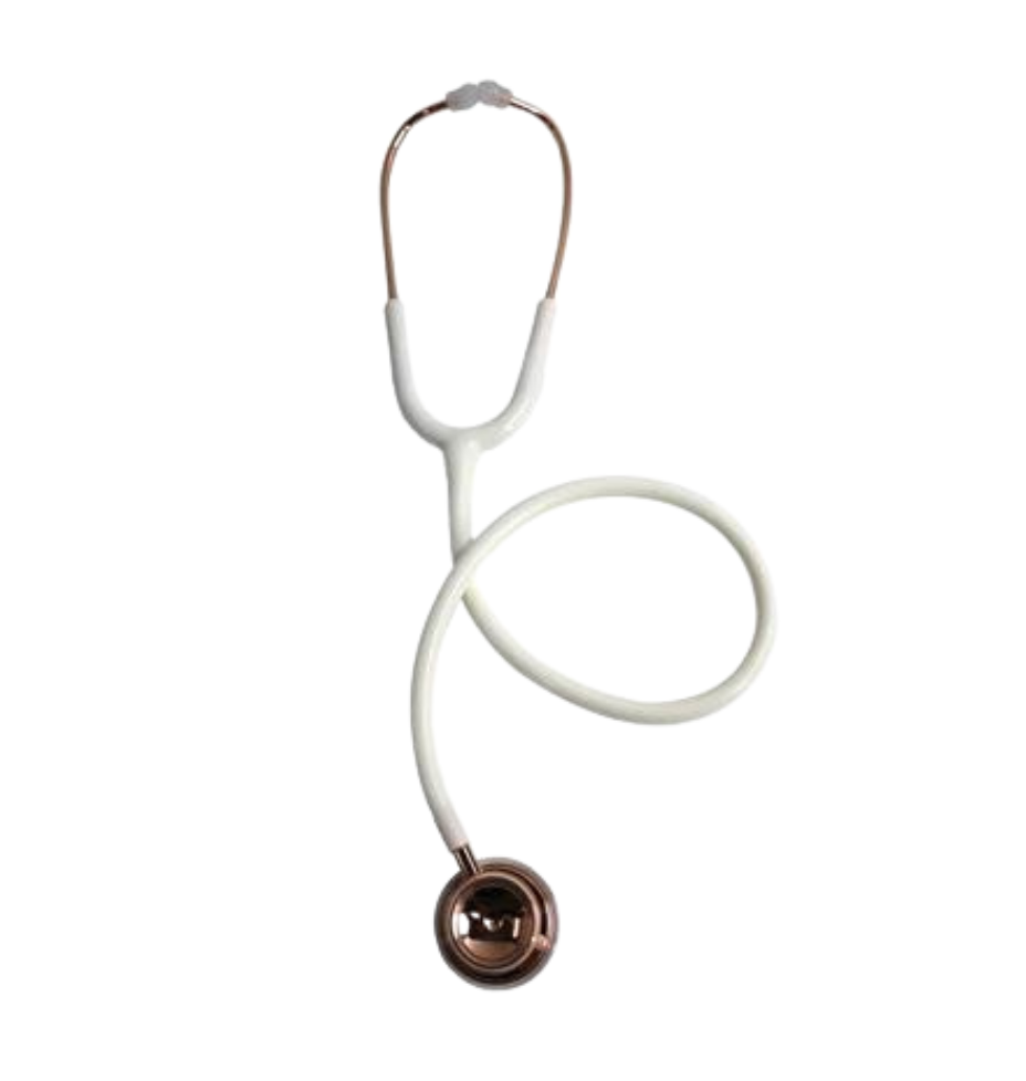 Dual Head Stethoscope – White