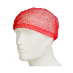 Mop Caps 18″ Single Stitch Red