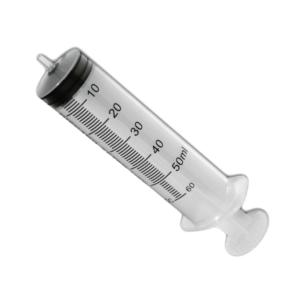 50ml Syringes 3-Part (Luer Slip) Latex Free