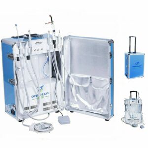 Alternative view of Greeloy GU-P206 Dental Unit Air Compressor With Curing light&Scaler 4H