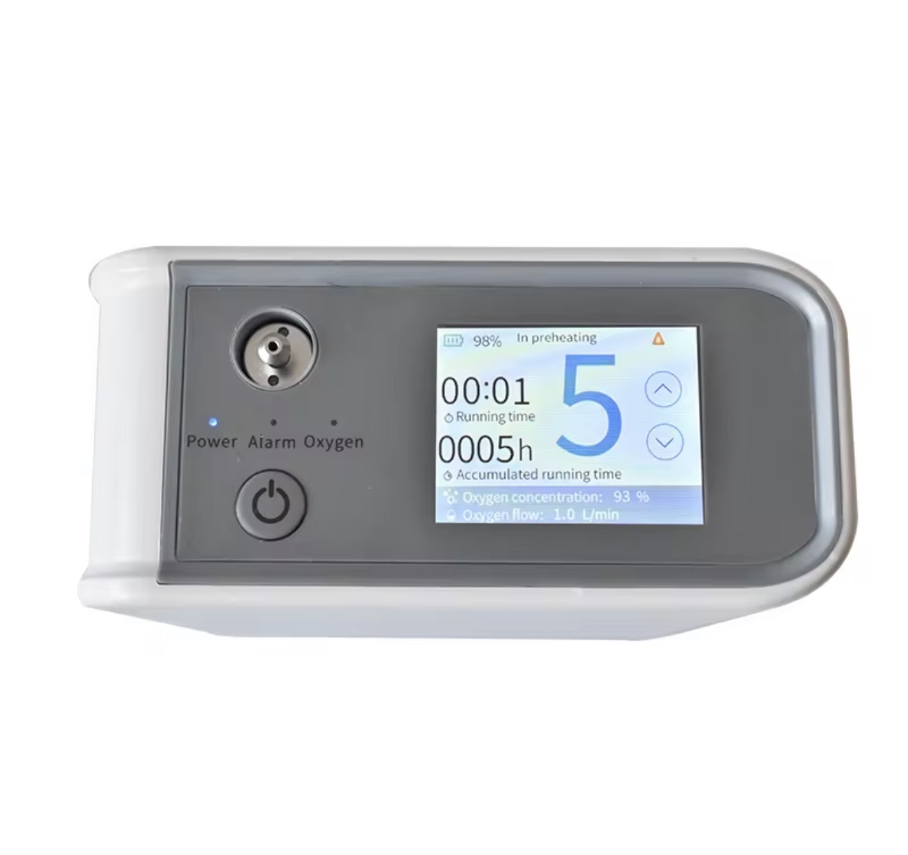 Freest-5D Portable Oxygen Concentrator 16-Cell | 5L Medical Grade O2 Machine for Home & Travel - Image 3