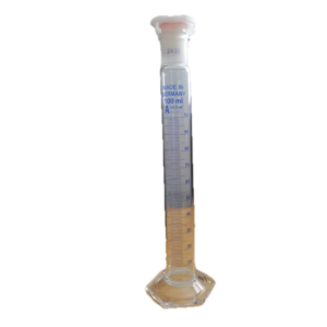 Measuring Cylinder With A Stopper