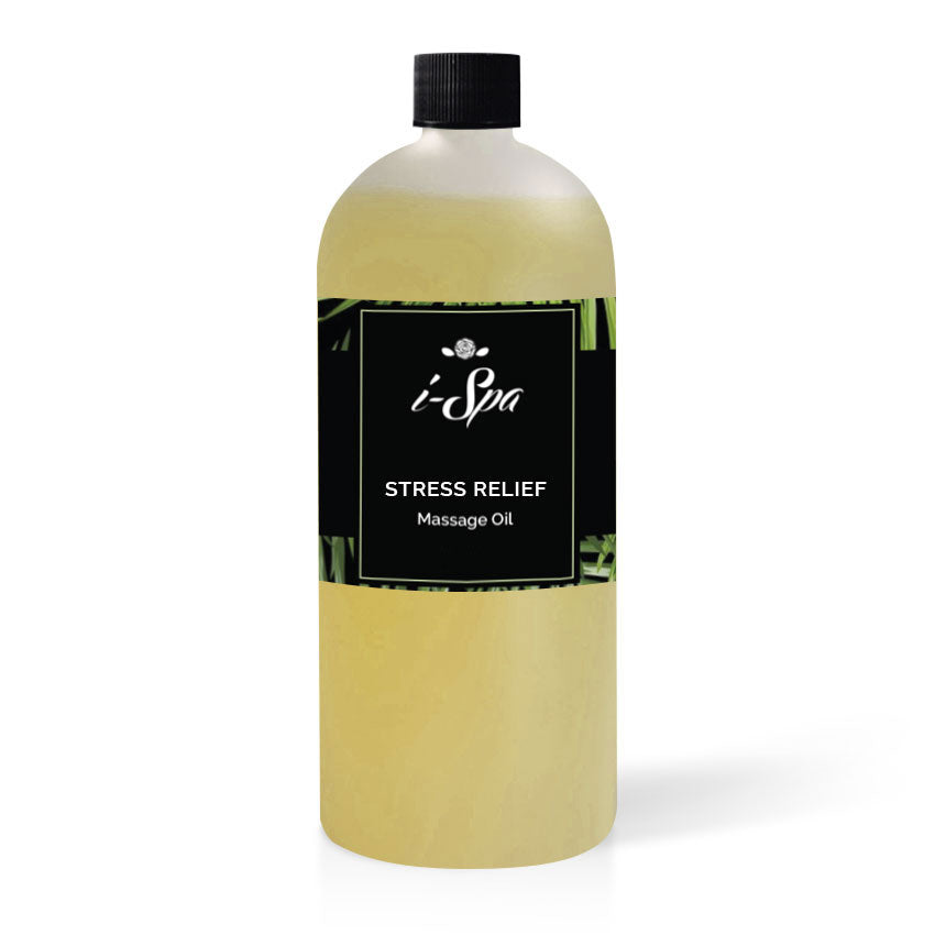 Stress Relief Massage Oil - Bulk 1 liter