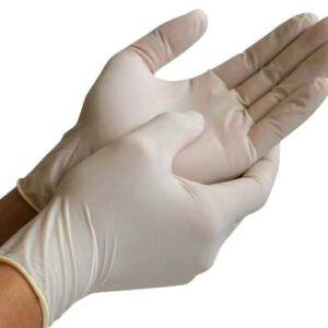 Examination Gloves Latex Powdered - 100/Box