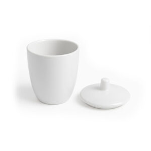 Porcelain Crucible 100 ml with Lid