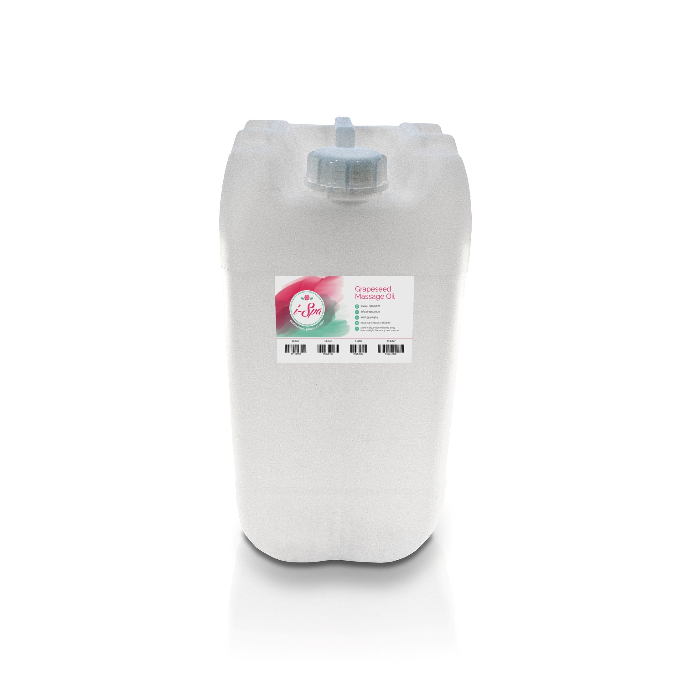 Grapeseed Massage Oil - 25 Liter