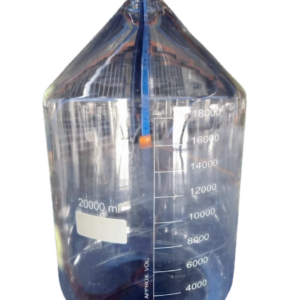 Alternative view of Laboratory Bottles With Blue Cap