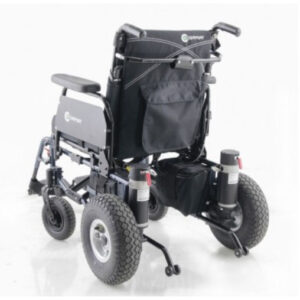 Alternative view of Comfort Traveller Electric Wheelchair – 16″ & 18″