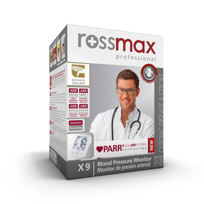 Alternative view of Rossmax X9 PARR PRO Professional Blood Pressure Meter