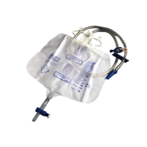 2000ml Urine Drainage Bag with Reflux Valve – Pack of 10