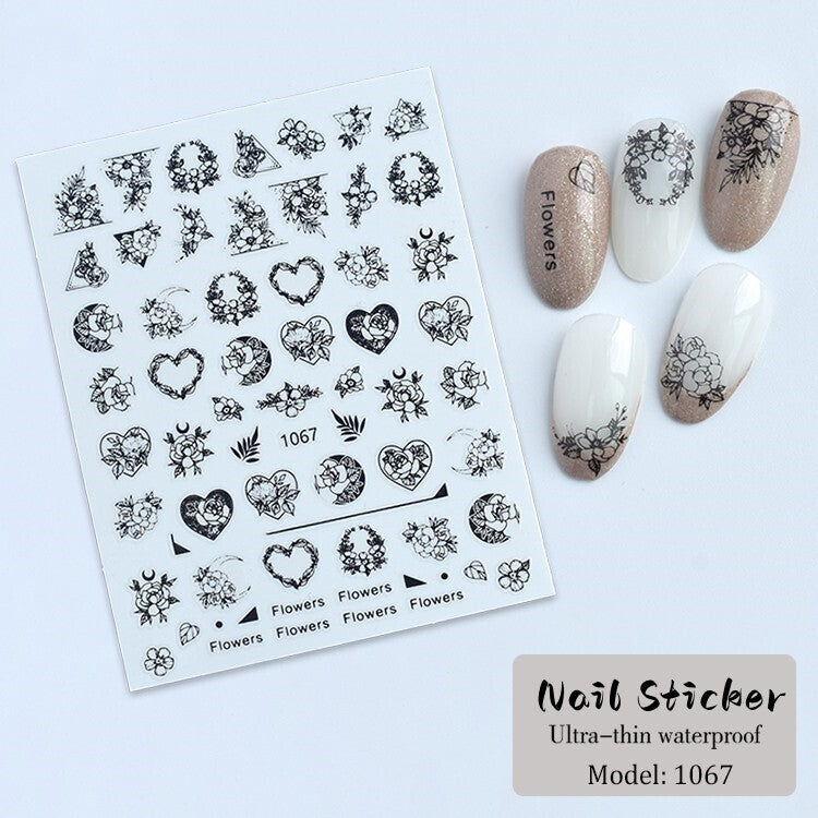 Alternative view of Nail Art Sticker - #1067