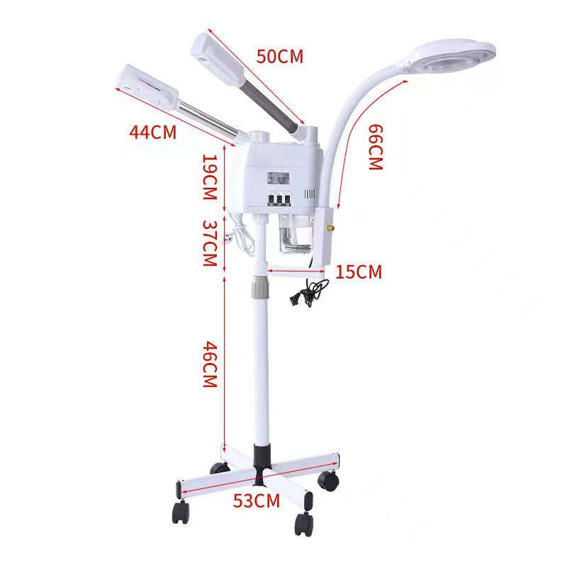 3 in 1 Hot & Cold Facial steamer with mag lamp - Image 3