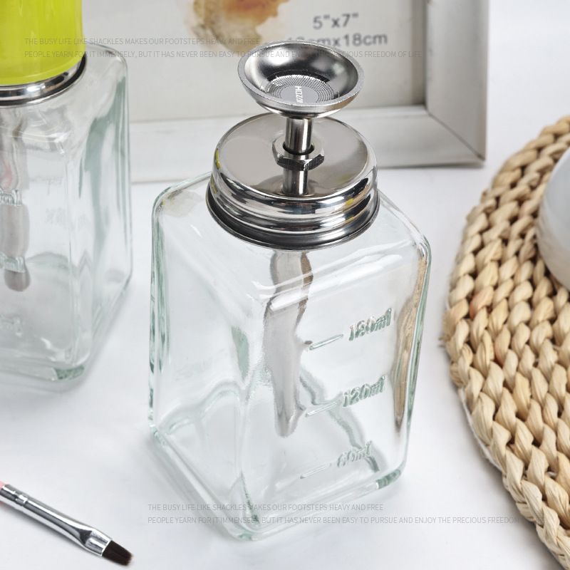 Alternative view of Luxe Menda Glass pump 180ml