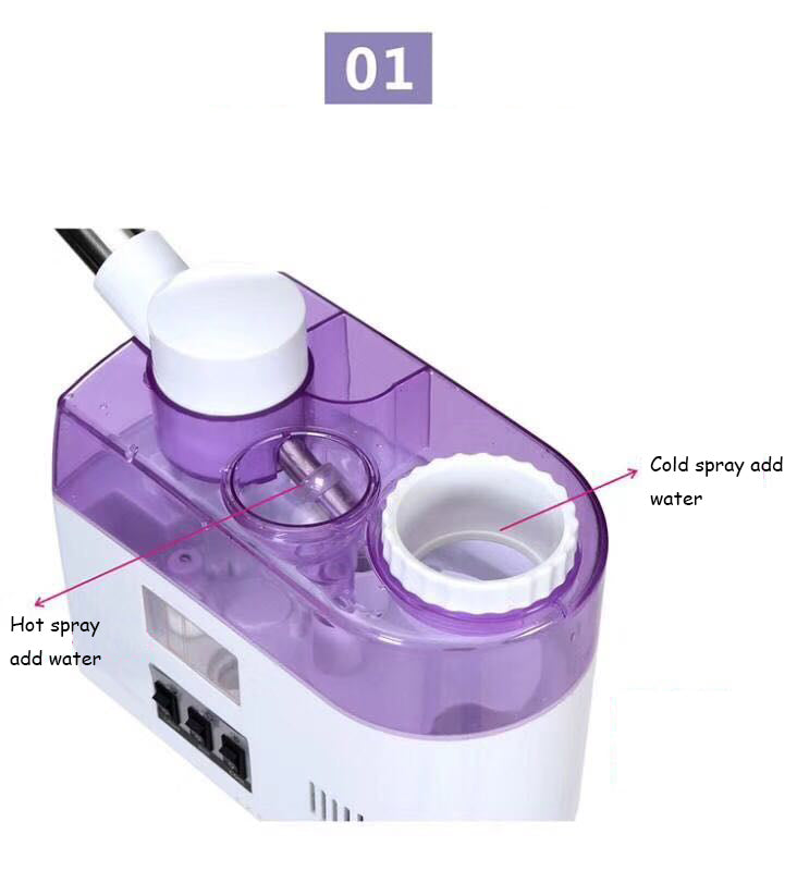 Hot & Cold 2 in 1 Facial Steamer - Image 4
