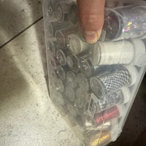 Alternative view of Holder full of new nail foils DEMO