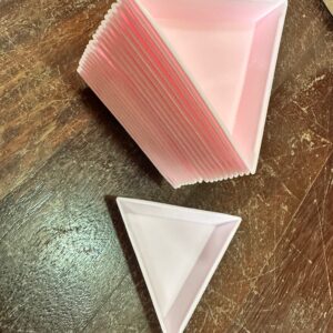 Small triangle trays for nail art DEMO
