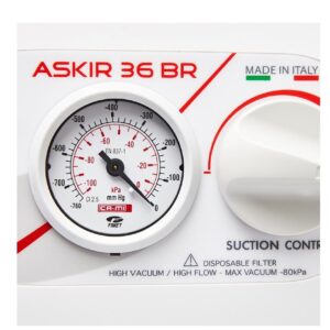 Alternative view of Askir BR36 Surgical Suction with Battery Backup